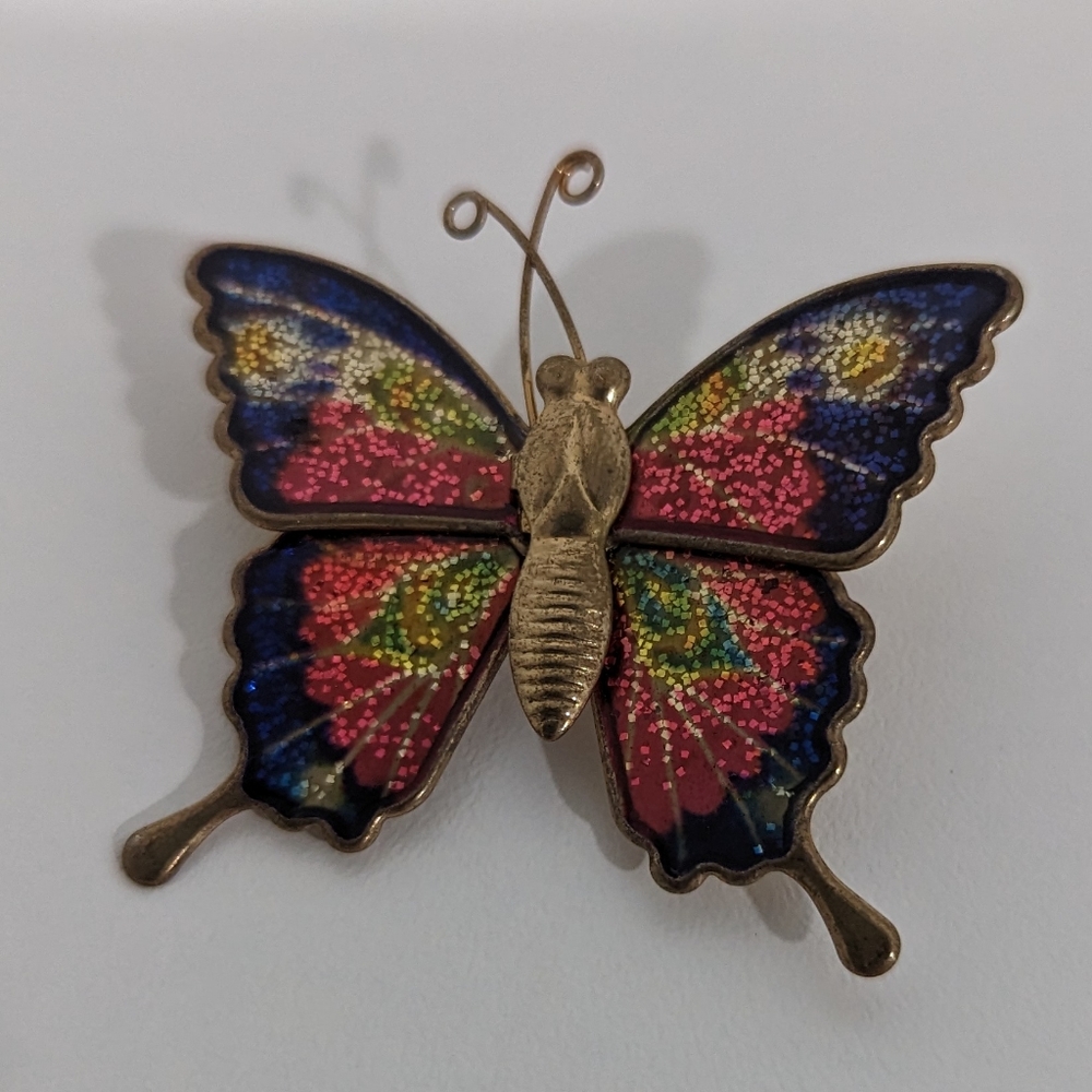 Vintage Butterfly Brooch